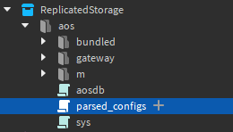 AOS parsed_configs location in Explorer